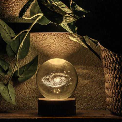 3D Crystal Galaxy Ball Lamp For Room & Home Decoration