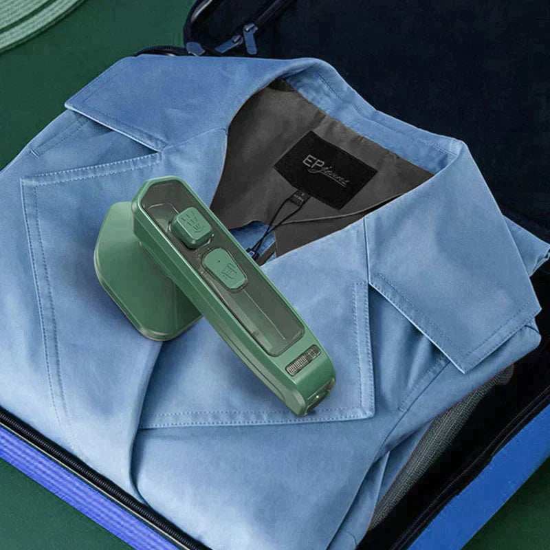 Portable Mini Electric Steam Iron - Handheld Garment Steamer