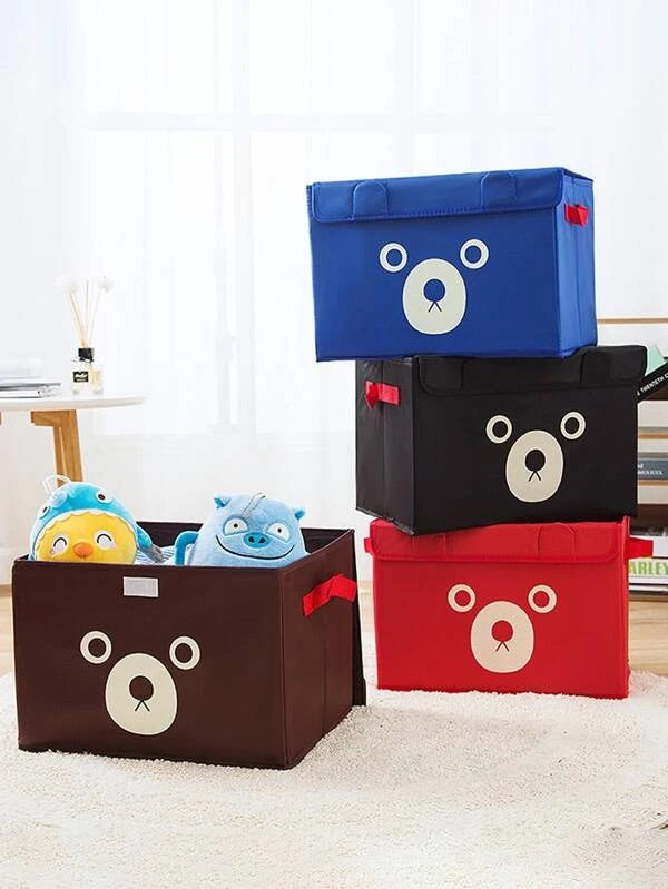 1 PC Panda Design Folding Storage Bag FOR Kids Toys Organizer