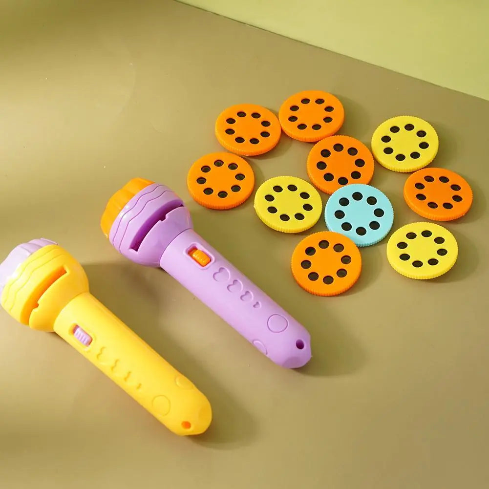 Children’s Slide Projector Torch With 1 Reels Slide