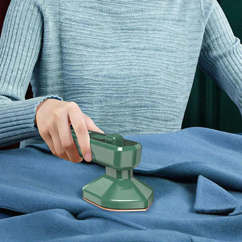 Portable Mini Electric Steam Iron - Handheld Garment Steamer