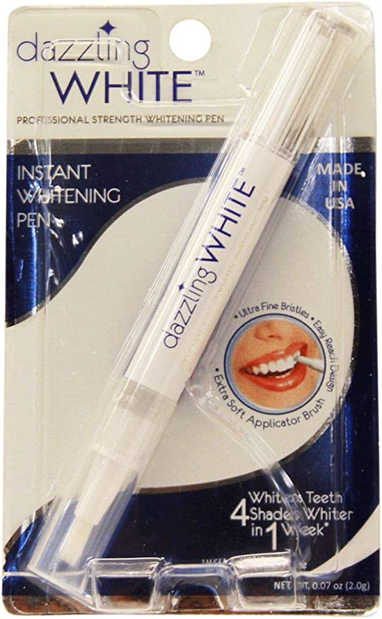 Dazzling White Instant Teeth Whitening Pen – Professional Strength Whitening Formula for Fast, Visible Results –