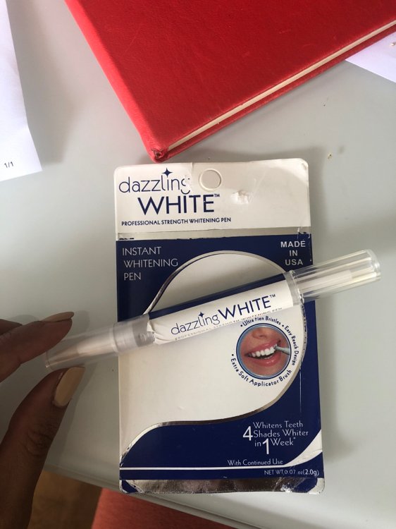Dazzling White Instant Teeth Whitening Pen – Professional Strength Whitening Formula for Fast, Visible Results –